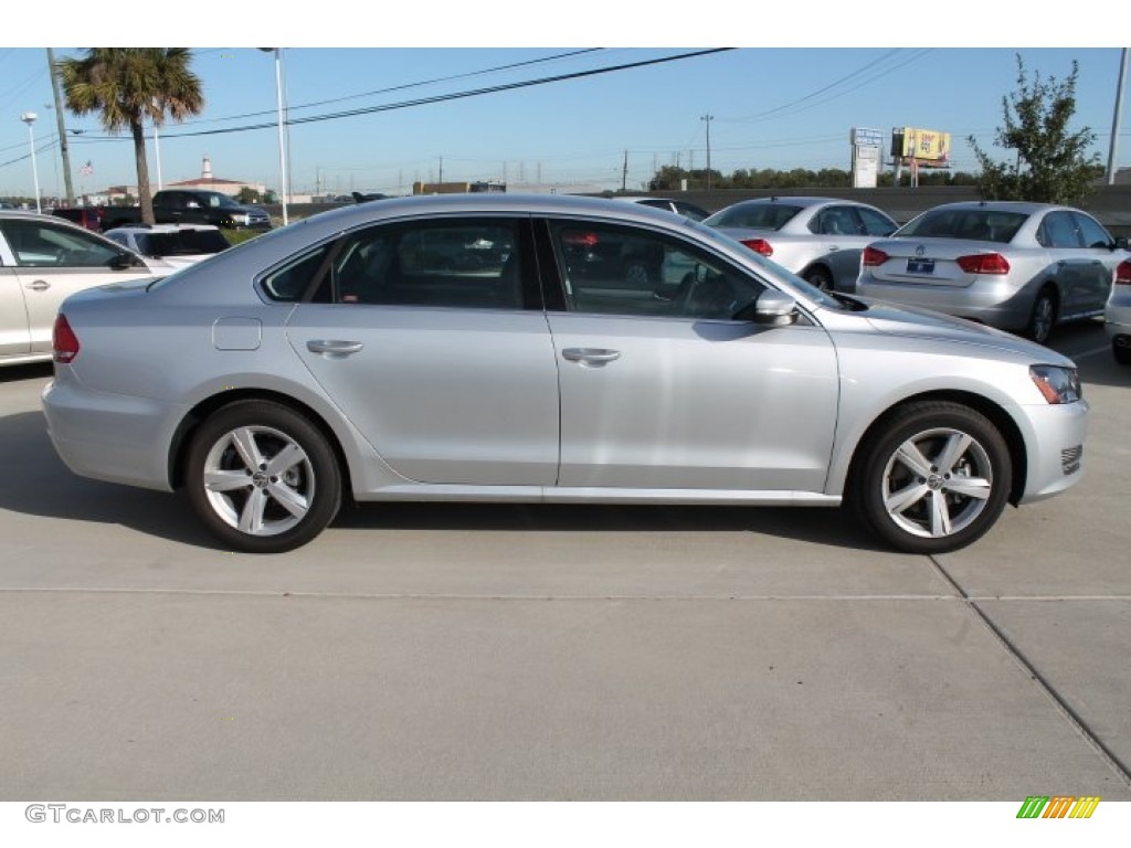 2014 Passat 1.8T SE - Reflex Silver Metallic / Titan Black photo #9