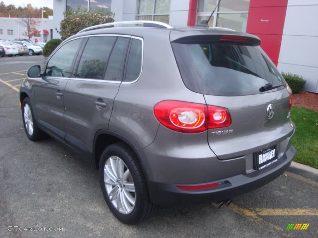 2009 Tiguan SE 4Motion - Alpine Grey Metallic / Charcoal photo #7