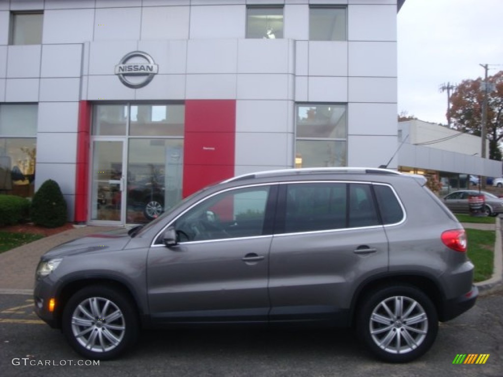 Alpine Grey Metallic 2009 Volkswagen Tiguan SE 4Motion Exterior Photo #98764071