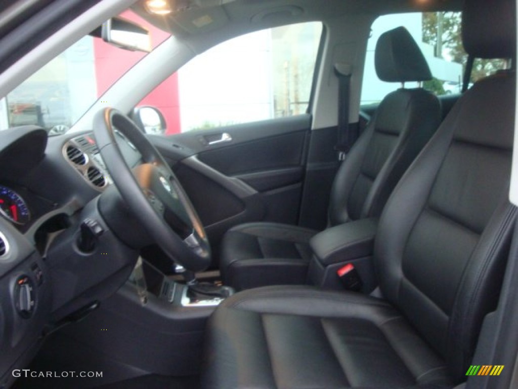 2009 Tiguan SE 4Motion - Alpine Grey Metallic / Charcoal photo #13