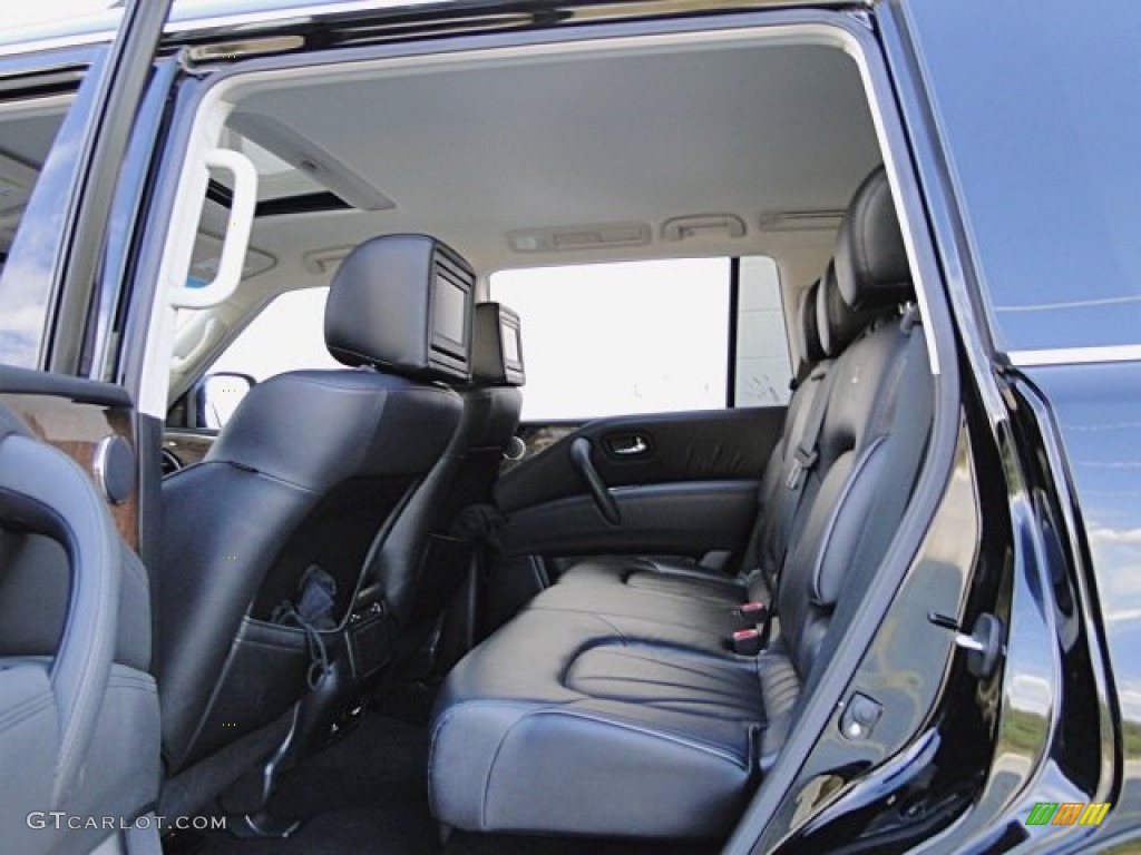 2011 Infiniti QX 56 Rear Seat Photos