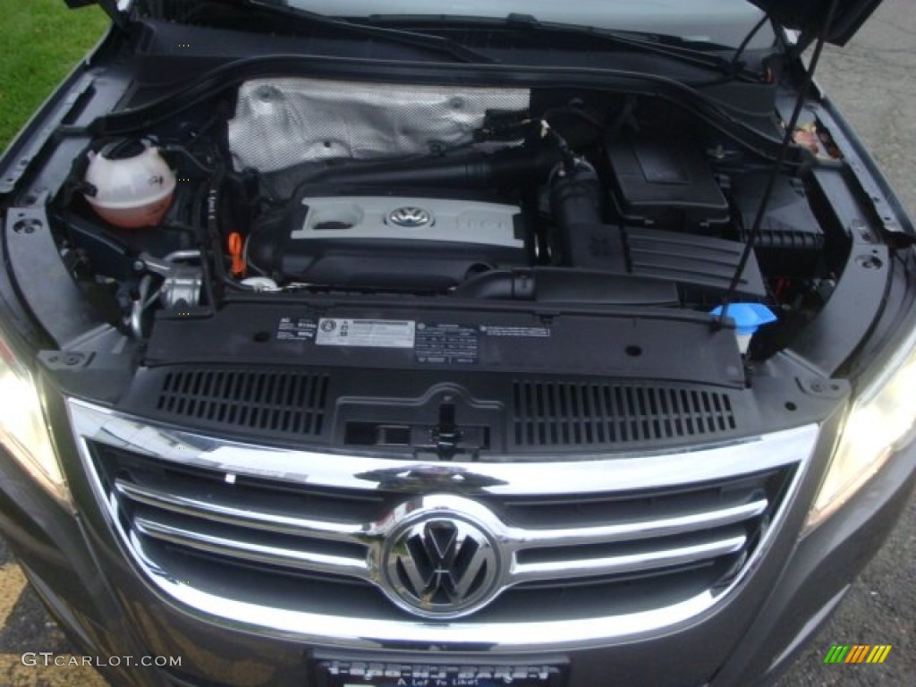 2009 Tiguan SE 4Motion - Alpine Grey Metallic / Charcoal photo #32