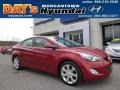 Red Allure 2011 Hyundai Elantra Limited