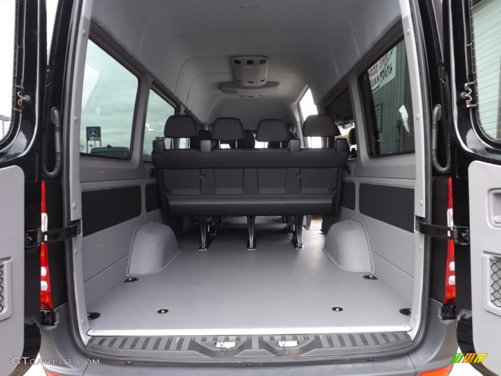 2015 Sprinter 2500 High Roof Passenger Van - Jet Black / Black photo #7