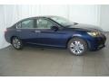 2015 Obsidian Blue Pearl Honda Accord LX Sedan  photo #8