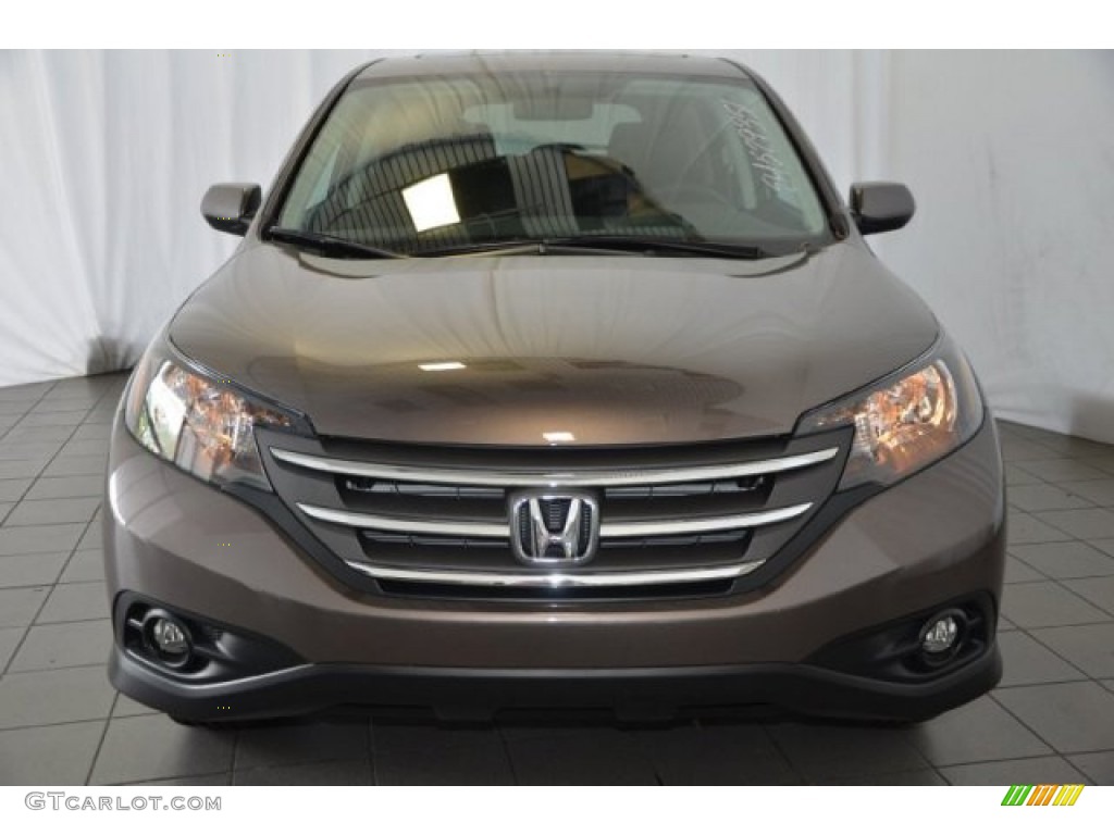 2014 CR-V EX - Urban Titanium Metallic / Beige photo #2