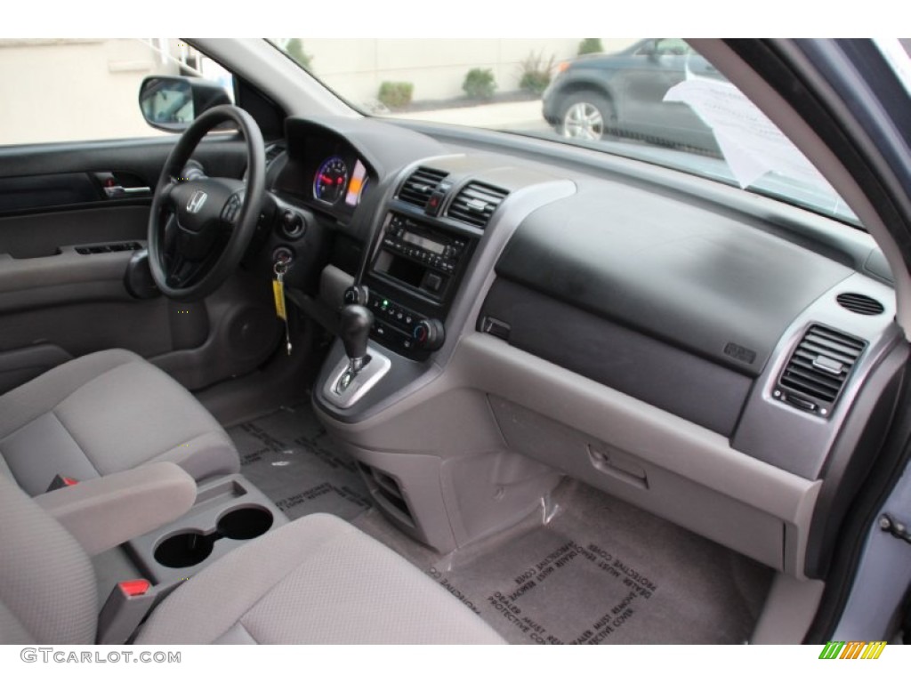 2009 CR-V LX 4WD - Glacier Blue Metallic / Gray photo #24