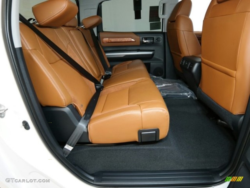 1794 Edition Premium Brown Leather Interior 2015 Toyota Tundra 1794 Edition CrewMax 4x4 Photo #98770990