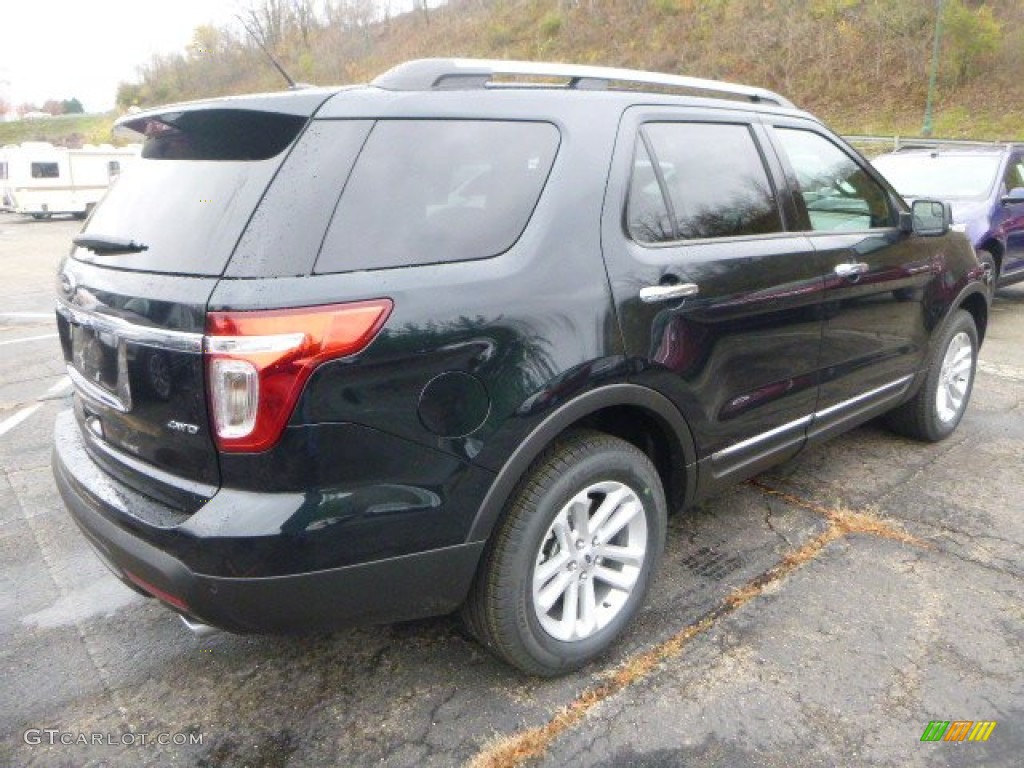 2015 Explorer XLT 4WD - Dark Side / Charcoal Black photo #7