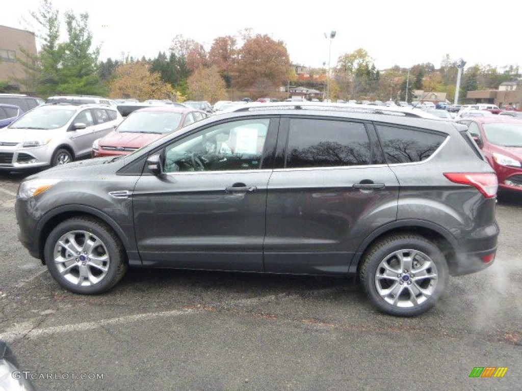 Magnetic Metallic 2015 Ford Escape Titanium 4WD Exterior Photo #98771281