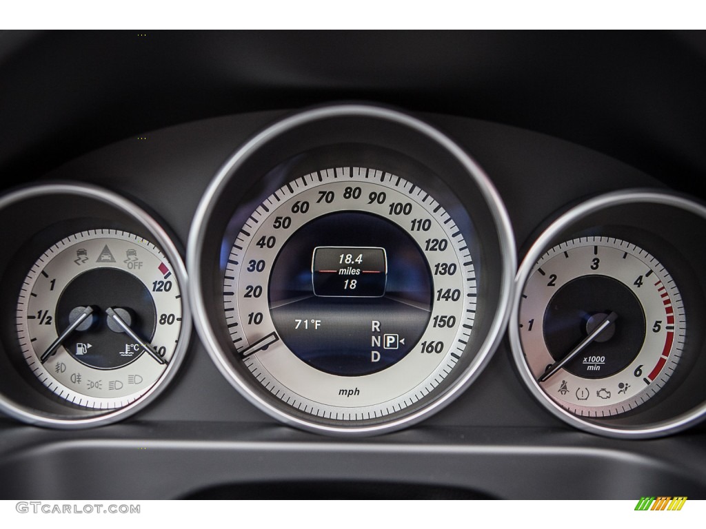 2015 Mercedes-Benz E 250 Blutec Sedan Gauges Photo #98772808