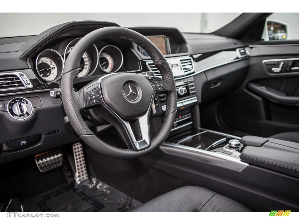2015 E 400 Sedan - Polar White / Black photo #5