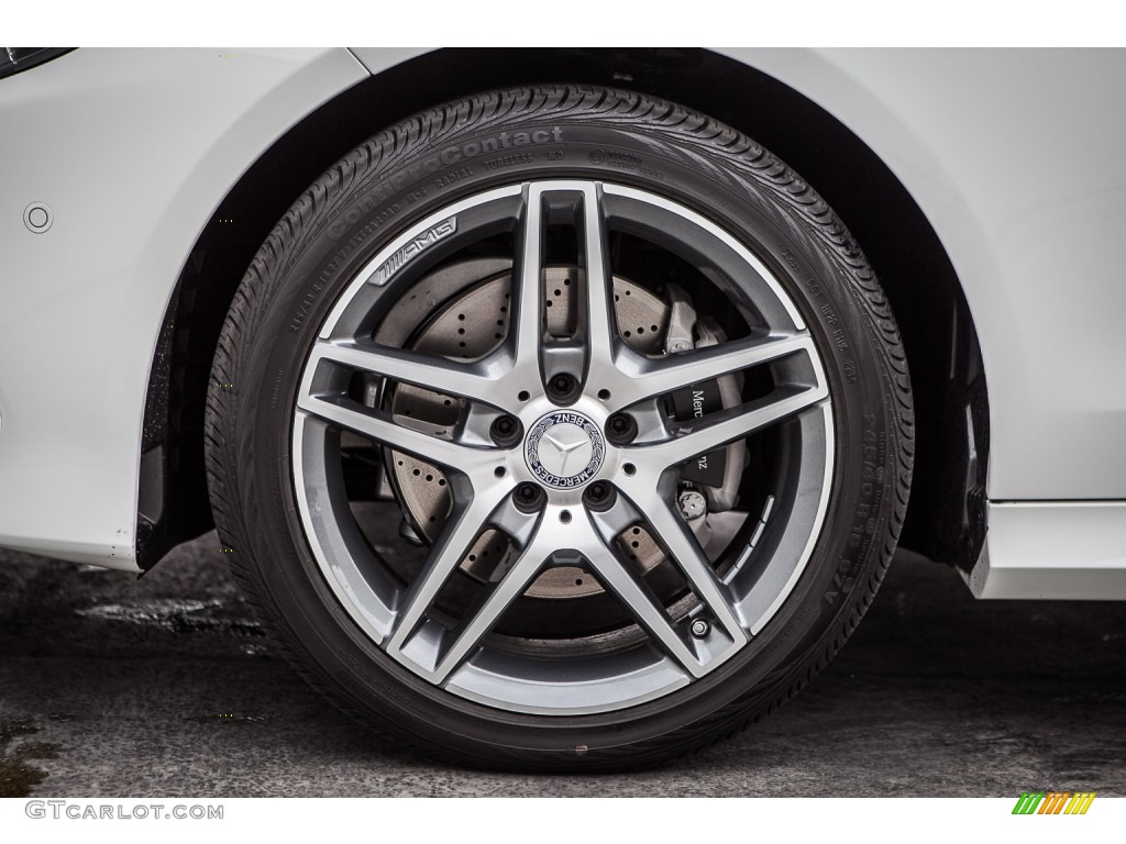 2015 E 400 Sedan - Polar White / Black photo #10