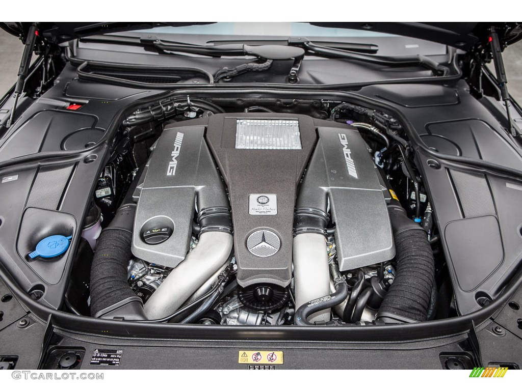 2015 Mercedes-Benz S 63 AMG 4Matic Sedan 5.5 Liter AMG biturbo DOHC 32-Valve VVT V8 Engine Photo #98774863