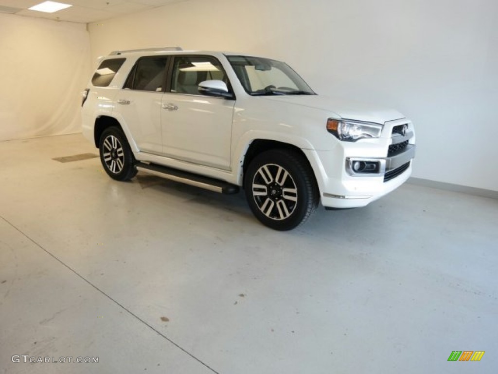 Blizzard White 2015 Toyota 4Runner Limited 4x4 Exterior Photo #98775001