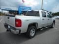 Sheer Silver Metallic - Silverado 1500 LT Crew Cab 4x4 Photo No. 8