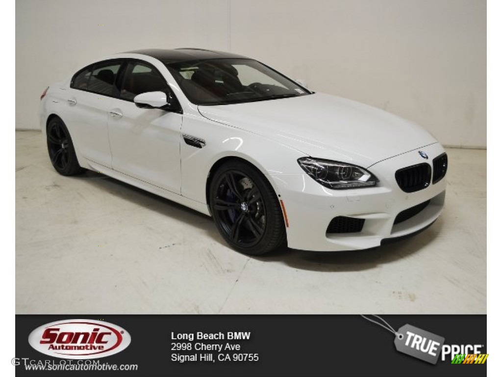 Alpine White BMW M6