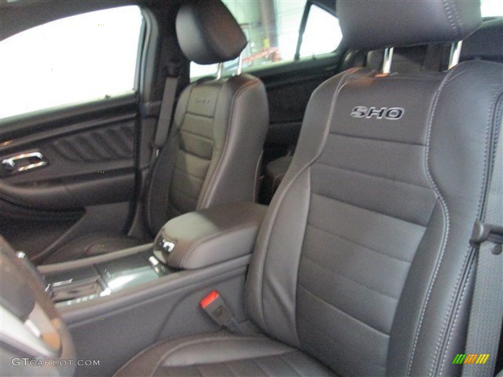 2015 Taurus SHO AWD - Tuxedo Black Metallic / Charcoal Black photo #9