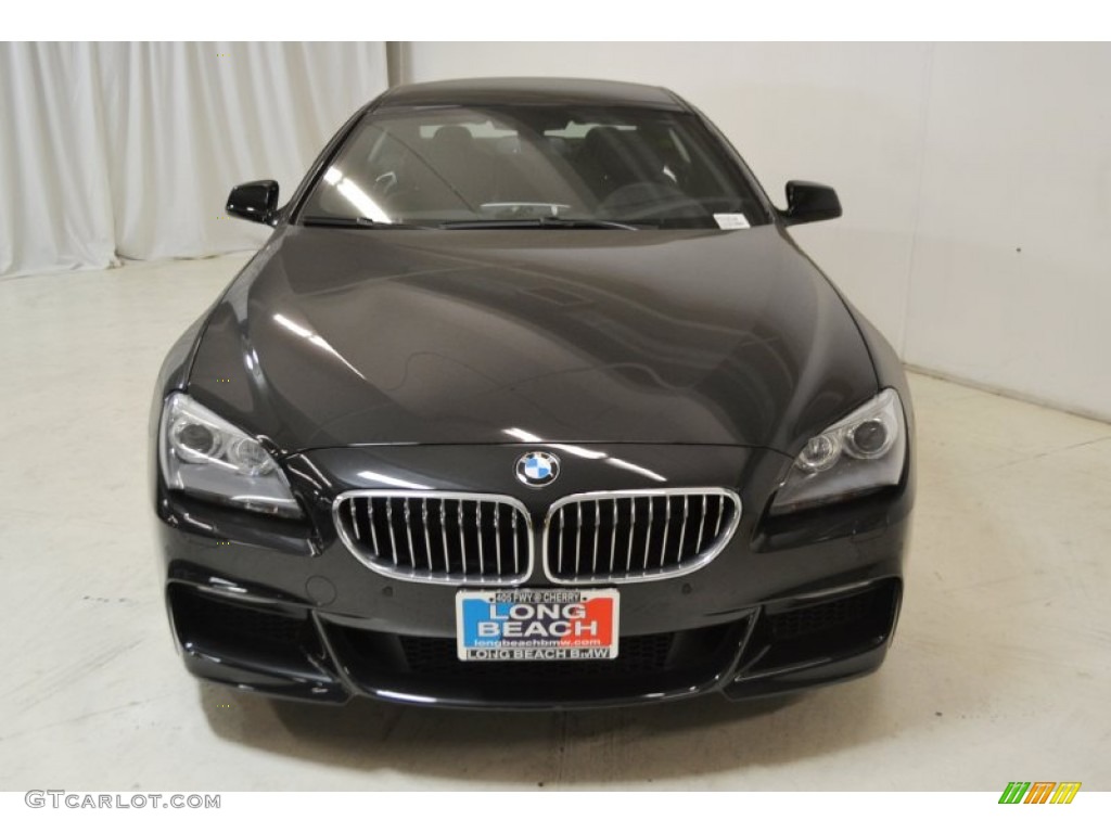 2015 6 Series 640i Gran Coupe - Black Sapphire Metallic / Black photo #4