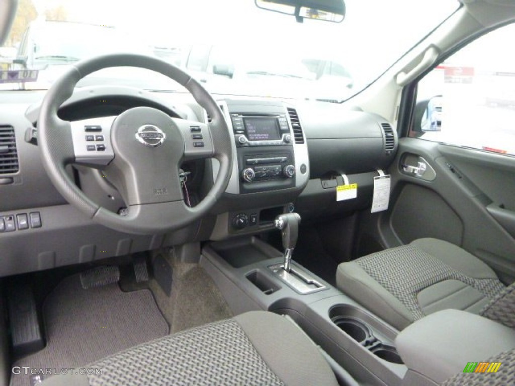 Steel Interior 2015 Nissan Frontier SV King Cab 4x4 Photo #98776492