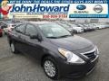 2015 Amethyst Gray Nissan Versa 1.6 S Sedan  photo #1