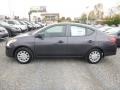 2015 Amethyst Gray Nissan Versa 1.6 S Sedan  photo #4