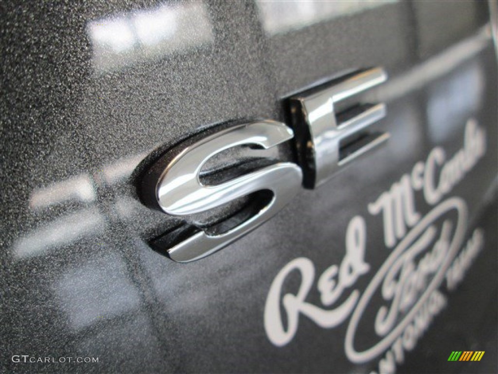 2015 Fiesta SE Hatchback - Magnetic Metallic / Charcoal Black photo #7