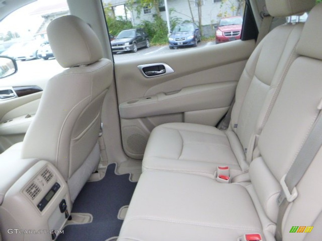 2015 Nissan Pathfinder Platinum 4x4 Rear Seat Photo #98778181