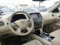  2015 Pathfinder Platinum 4x4 Almond Interior