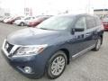 2015 Arctic Blue Metallic Nissan Pathfinder SL 4x4  photo #3