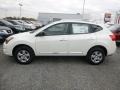 2014 Pearl White Nissan Rogue Select S  photo #4