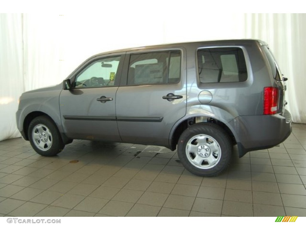 2015 Pilot LX - Modern Steel Metallic / Gray photo #5