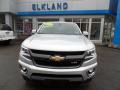 2015 Silver Ice Metallic Chevrolet Colorado Z71 Crew Cab 4WD  photo #2