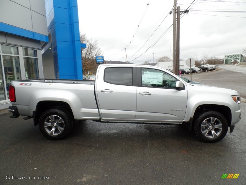 Silver Ice Metallic 2015 Chevrolet Colorado Z71 Crew Cab 4WD Exterior Photo #98781790