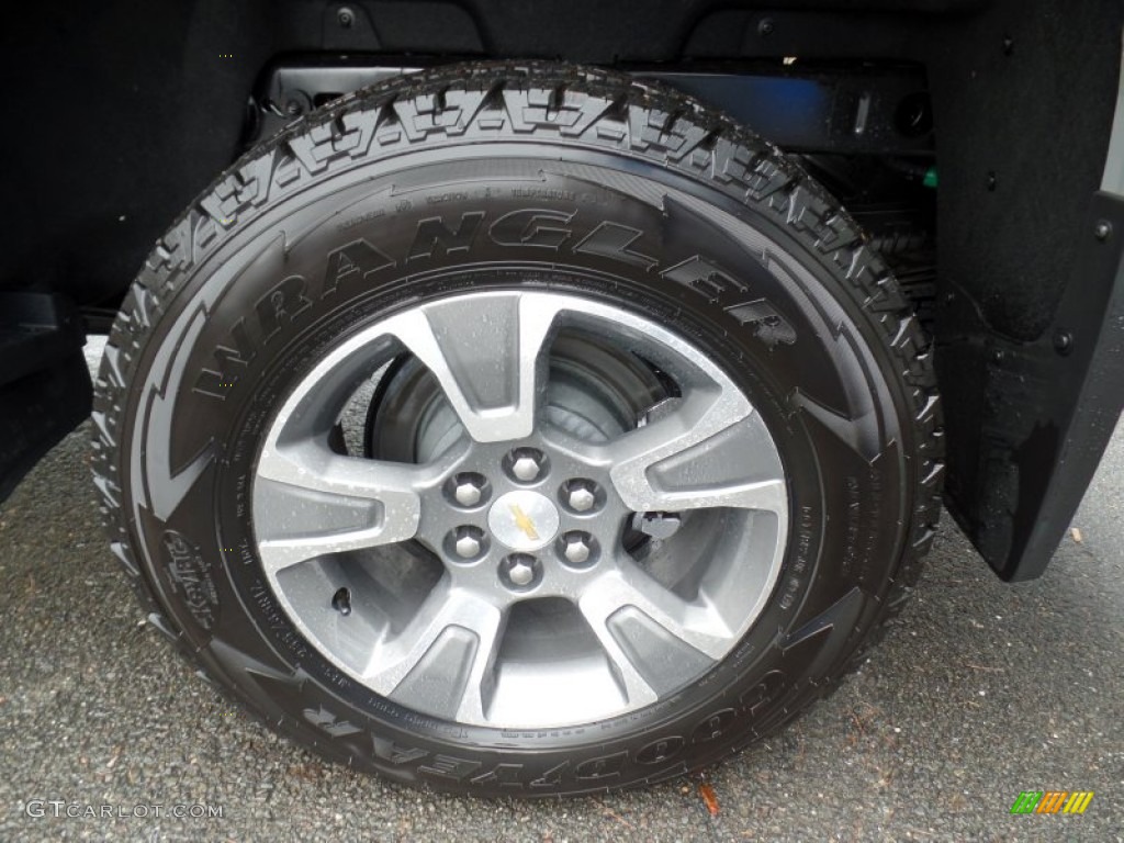 2015 Chevrolet Colorado Z71 Crew Cab 4WD Wheel Photo #98781934
