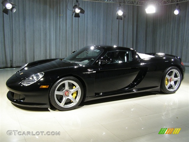 2005 Carrera GT  - Black / Dark Grey Natural Leather photo #14