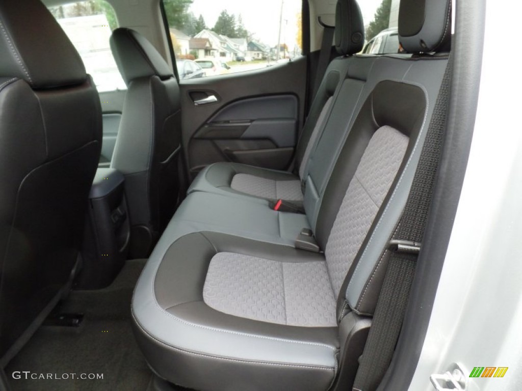 Jet Black Interior 2015 Chevrolet Colorado Z71 Crew Cab 4WD Photo #98782627