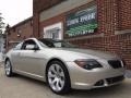 2004 Mineral Silver Metallic BMW 6 Series 645i Coupe  photo #10