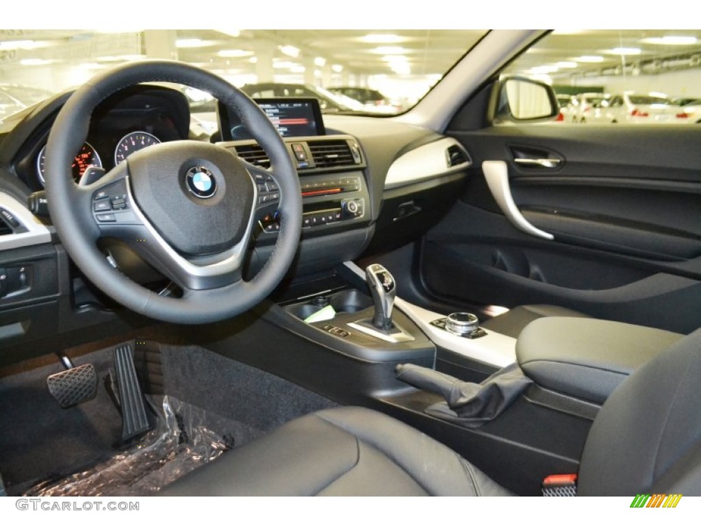 Black Interior 2015 BMW 2 Series 228i xDrive Coupe Photo #98785441
