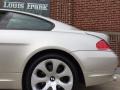 2004 Mineral Silver Metallic BMW 6 Series 645i Coupe  photo #27