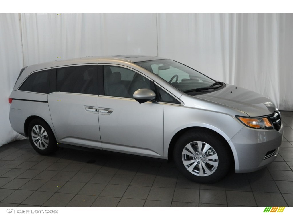 Alabaster Silver Metallic 2015 Honda Odyssey EX-L Exterior Photo #98785744
