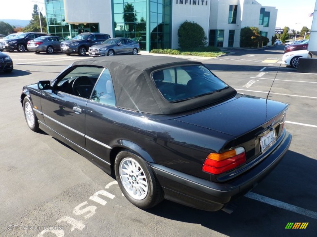 1998 3 Series 323i Convertible - Black II / Black photo #3