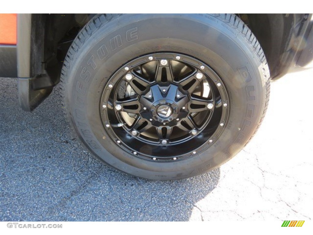 2014 FJ Cruiser 4WD - Magma Orange / Dark Charcoal photo #9