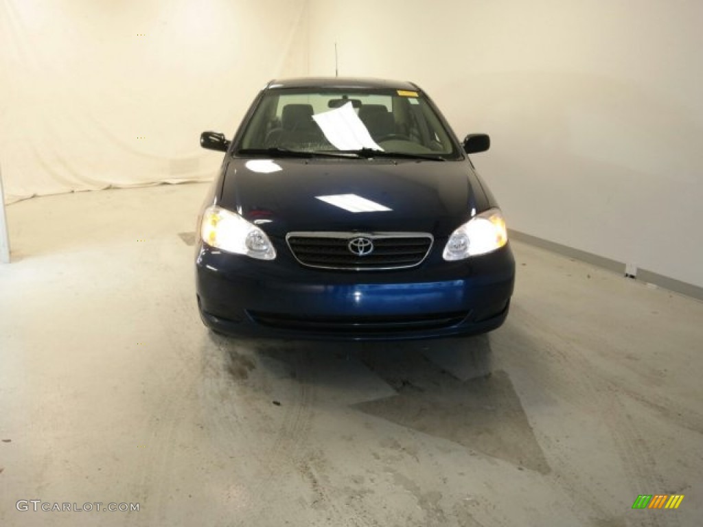2008 Corolla CE - Speedway Blue Metallic / Beige photo #5