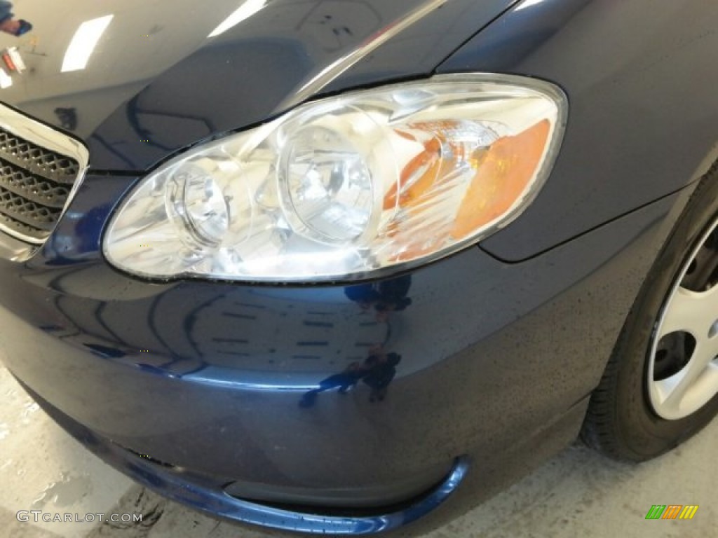2008 Corolla CE - Speedway Blue Metallic / Beige photo #7