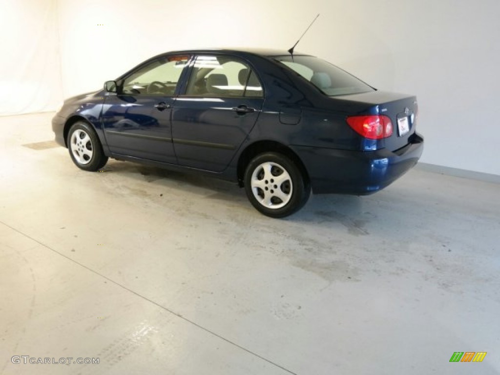 2008 Corolla CE - Speedway Blue Metallic / Beige photo #11