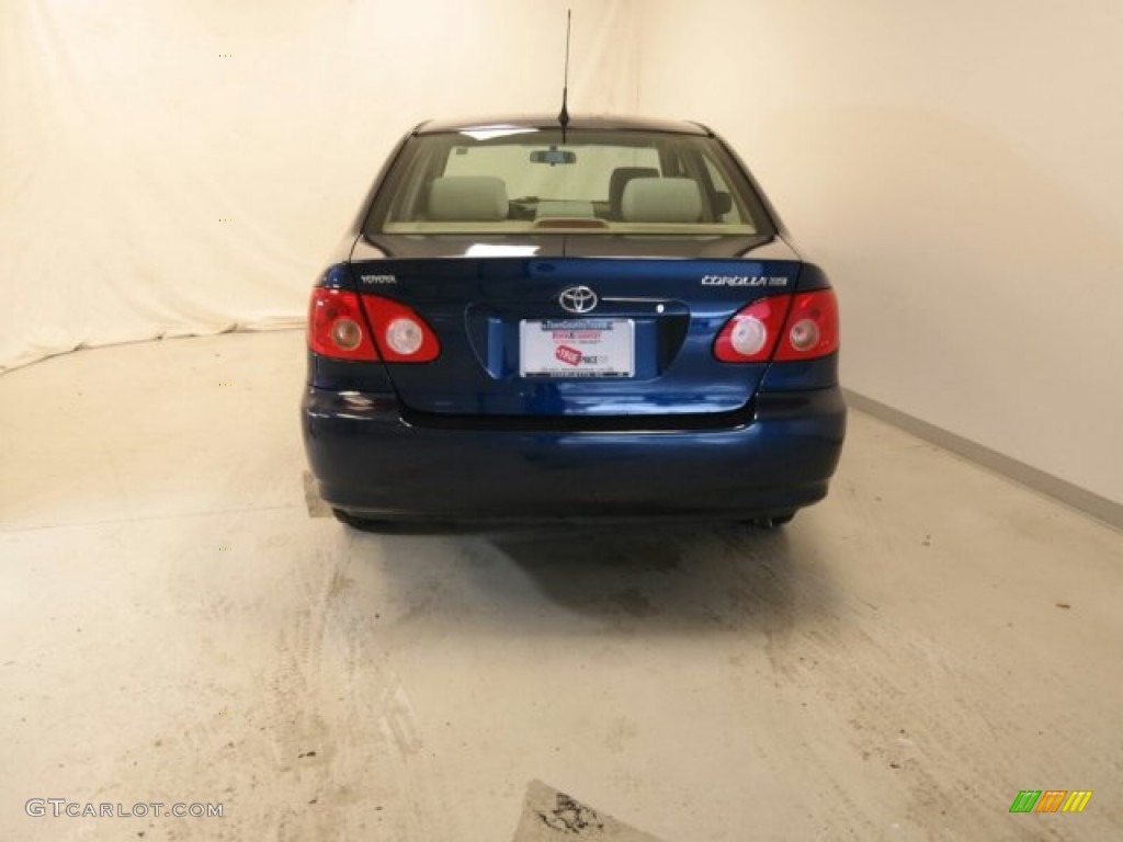 2008 Corolla CE - Speedway Blue Metallic / Beige photo #14