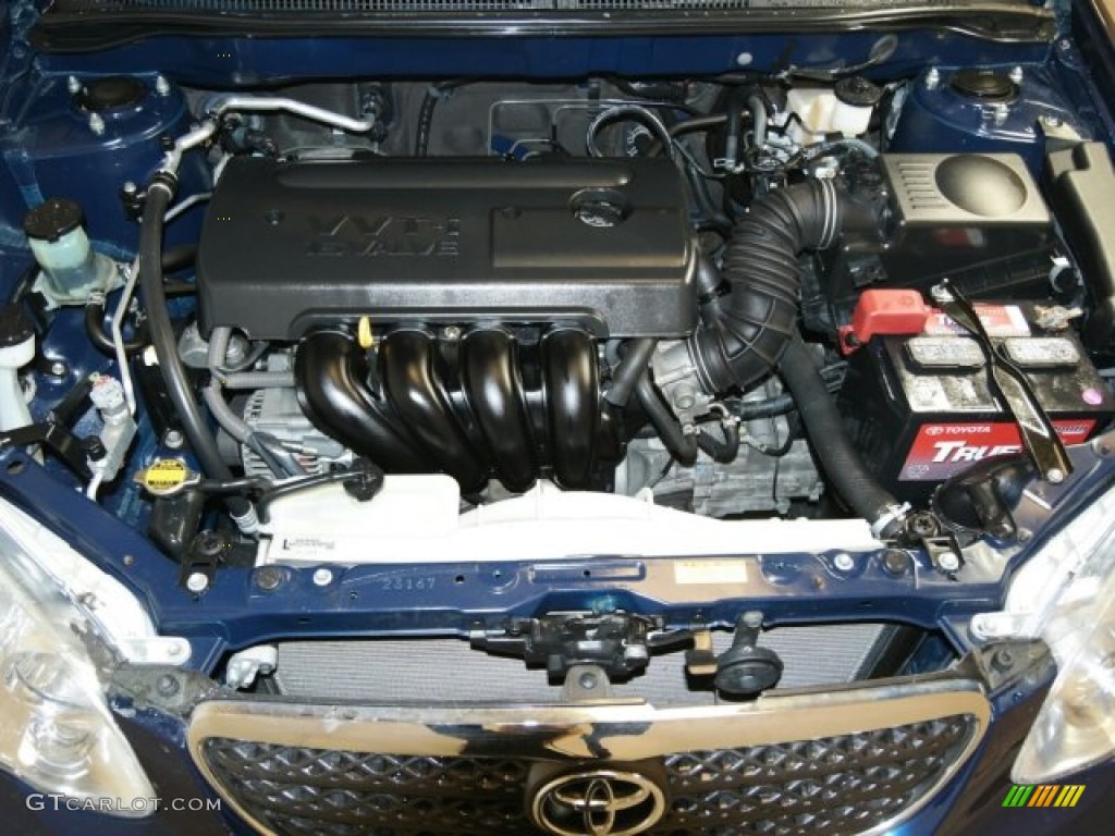 2008 Corolla CE - Speedway Blue Metallic / Beige photo #17