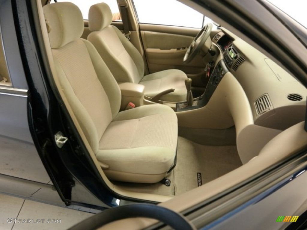 2008 Corolla CE - Speedway Blue Metallic / Beige photo #25