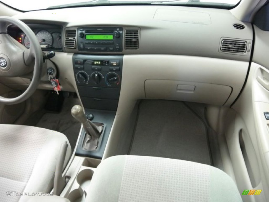 2008 Corolla CE - Speedway Blue Metallic / Beige photo #26